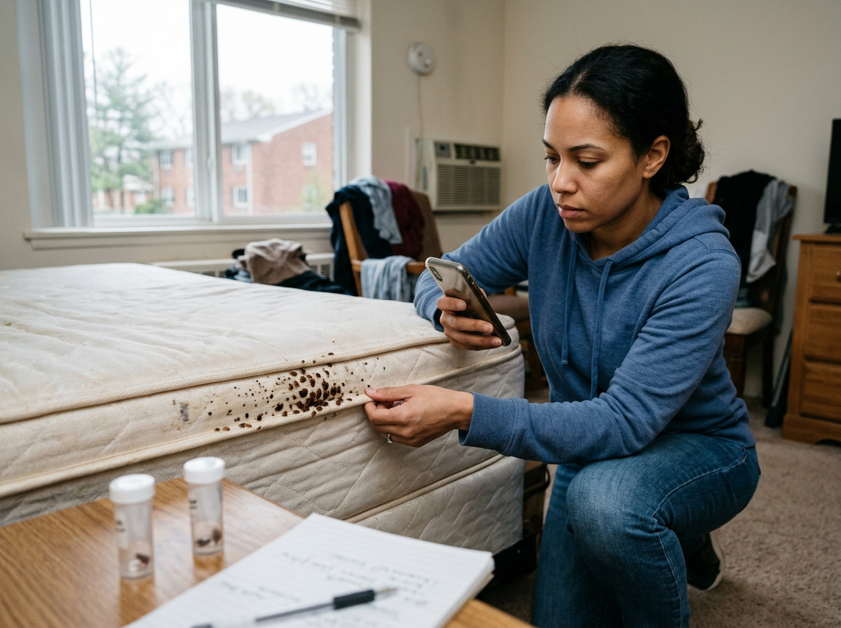 Documenting A Bed Bug Issue For Parsippany Landlords