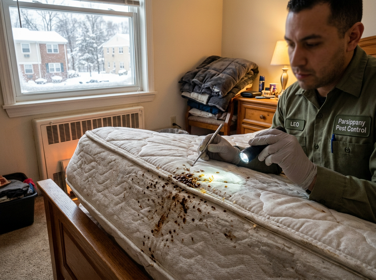 Signs Of Bed Bugs In Parsippany Apartments During Winter